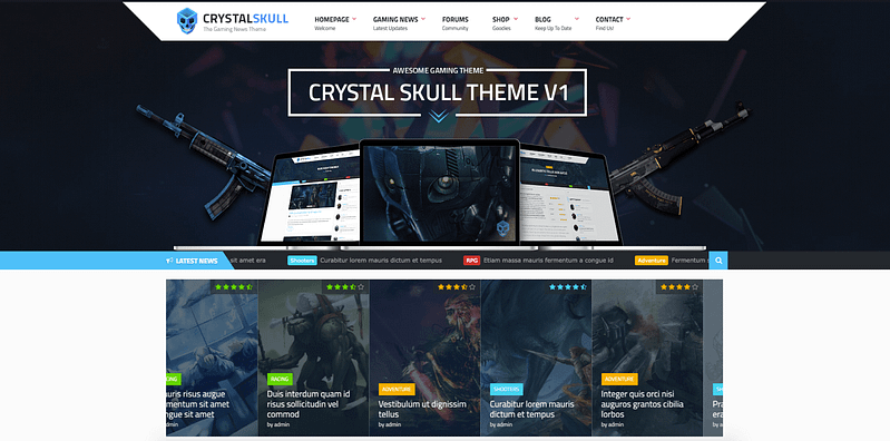 Crystal Skull theme