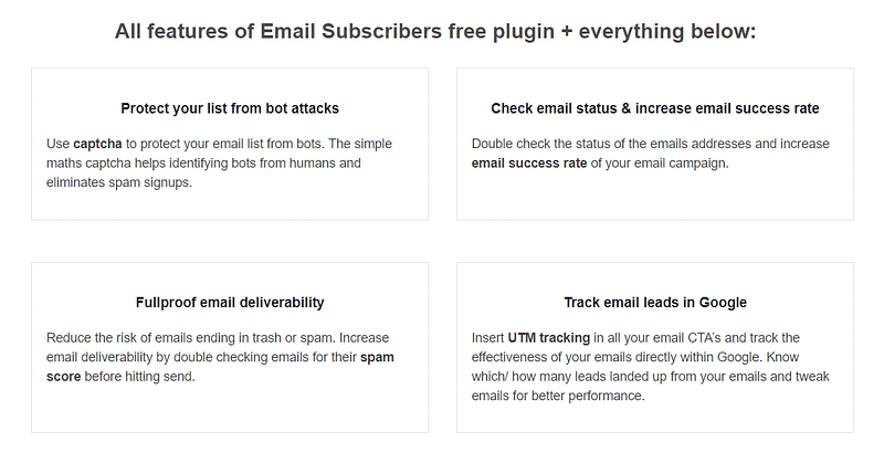 Email Subscribers Newsletters