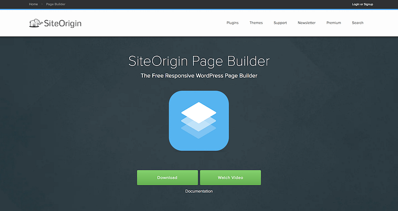 Siteorigin Page Builder