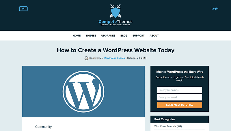 Make WordPress Website