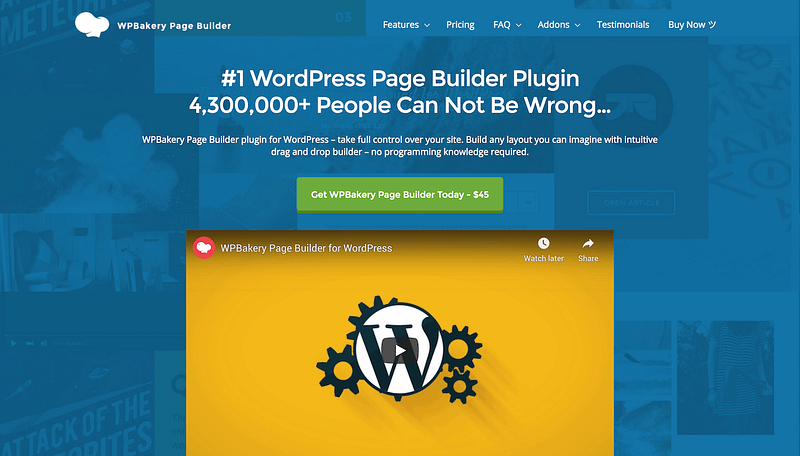 WPBakery Page Builder plugin