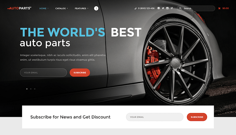 AUTO PARTS AND SPARES Website Business|FREE Domain|Hosting|Traffic Fully Stocked