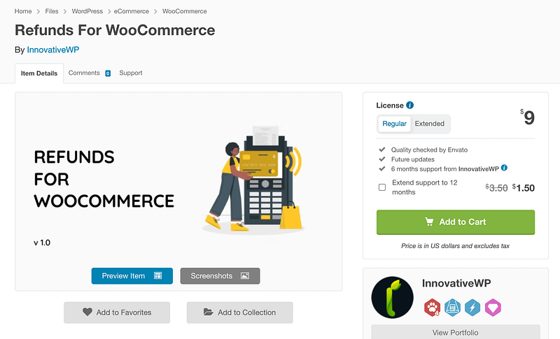 Refunds for WooCommerce plugin