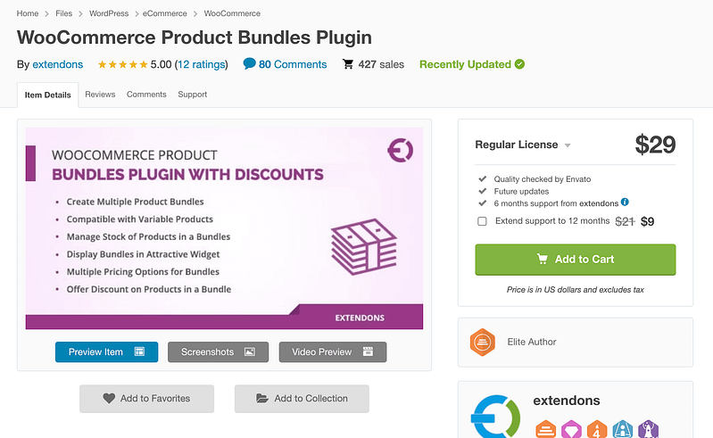 WooCommerce Product Bundles plugin