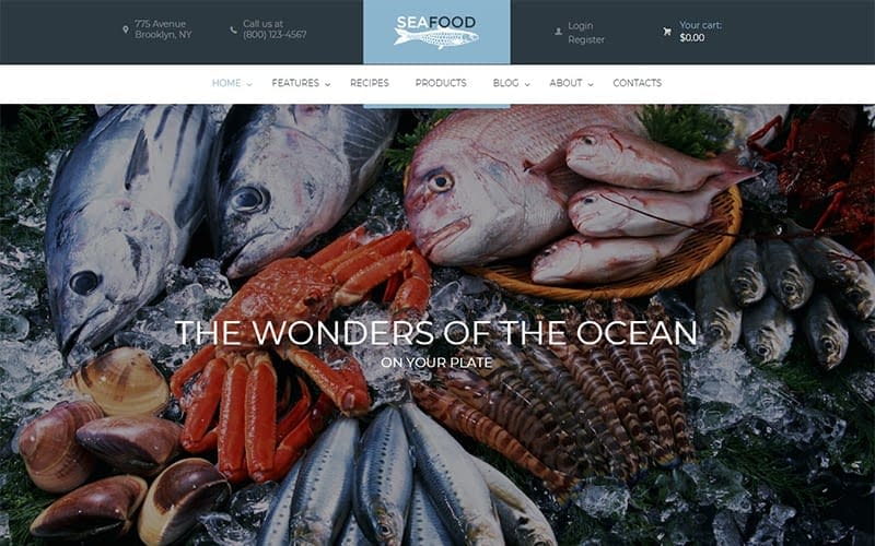 Seafood Company Restaurant Theme