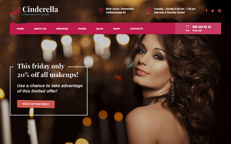 Top 5 Best Beauty Salon WordPress Themes for Hair Stylists ...