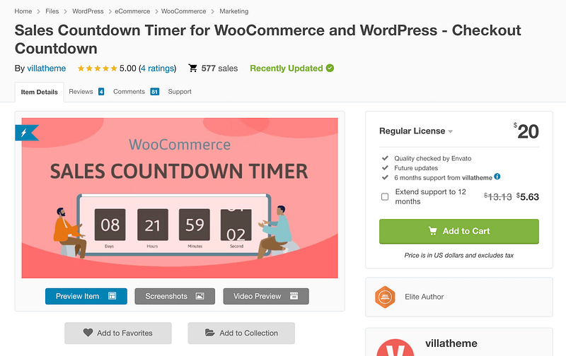 Sales Countdown Timer for WooCommerce & WordPress plugin
