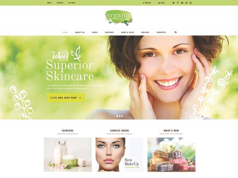 Organic Beauty Store