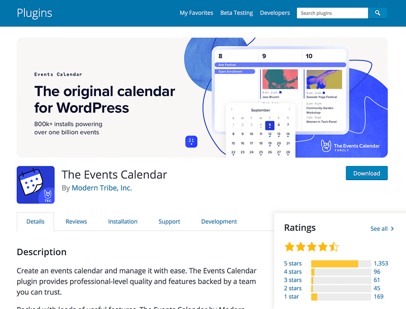 The Top 5 Best WordPress Calendar Plugins | Compete Themes