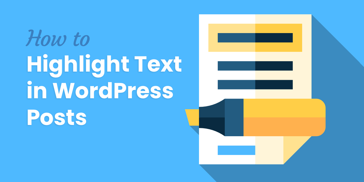 how to highlight text