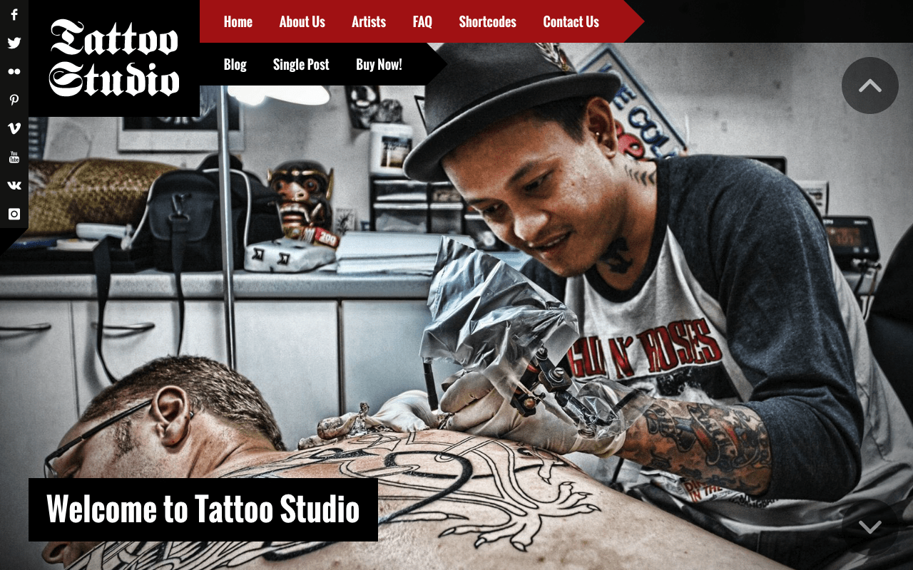 The 5 Best Tattoo Studio Wordpress Themes For 2020 Compete Themes