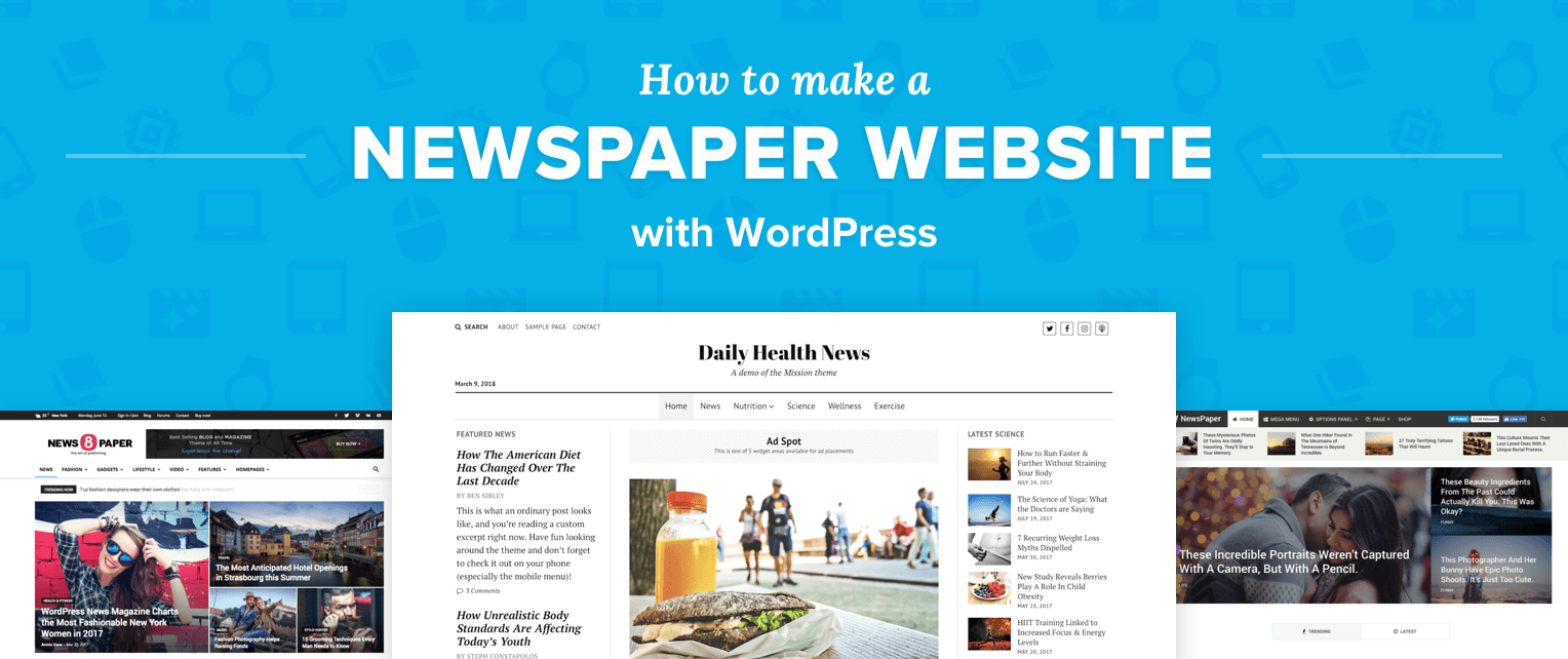 How to Make an Online News Website with WordPress  Compete Themes