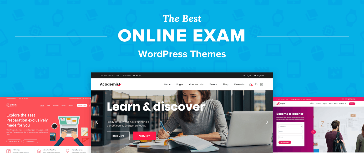 The 9 Best Online Exam Wordpress Themes For Teaching Learning