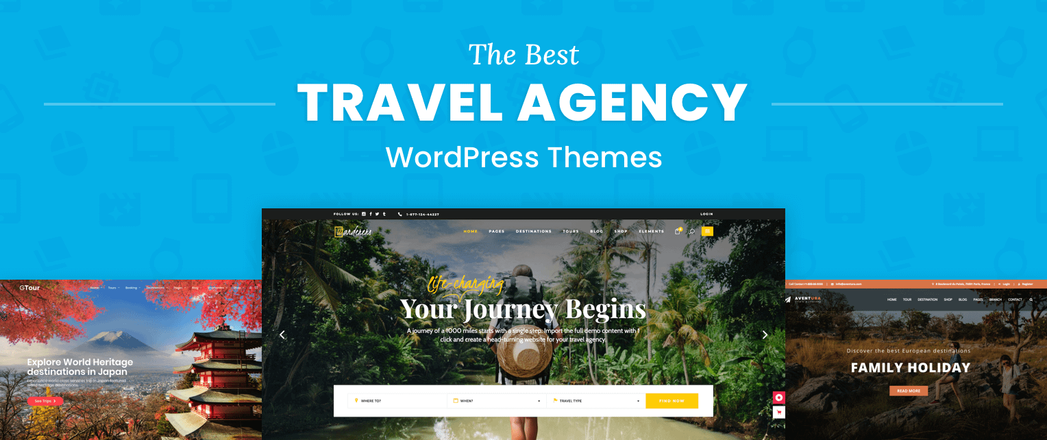 Agency theme travel wordpress 45+ Best