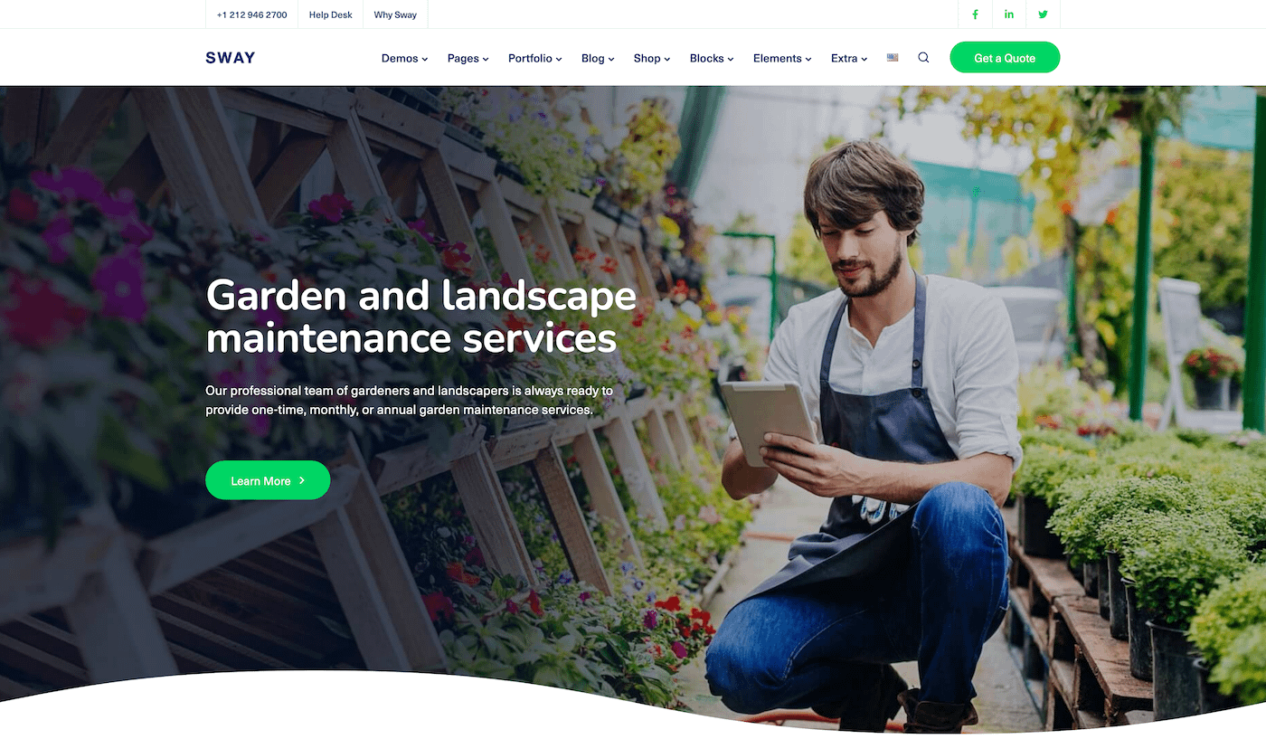 The 6 Best Landscaping Wordpress Themes For 2021 Compete Themes