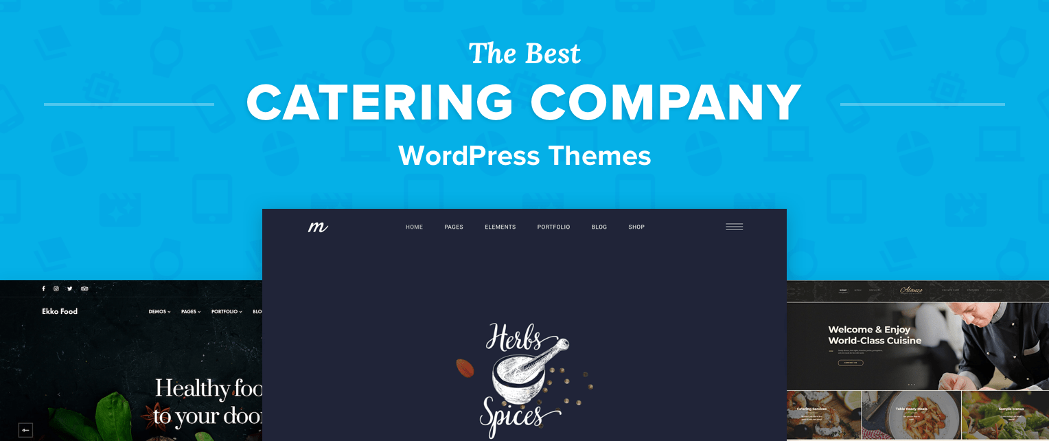 Top 12 Best Catering Wordpress Themes For 21 Compete Themes