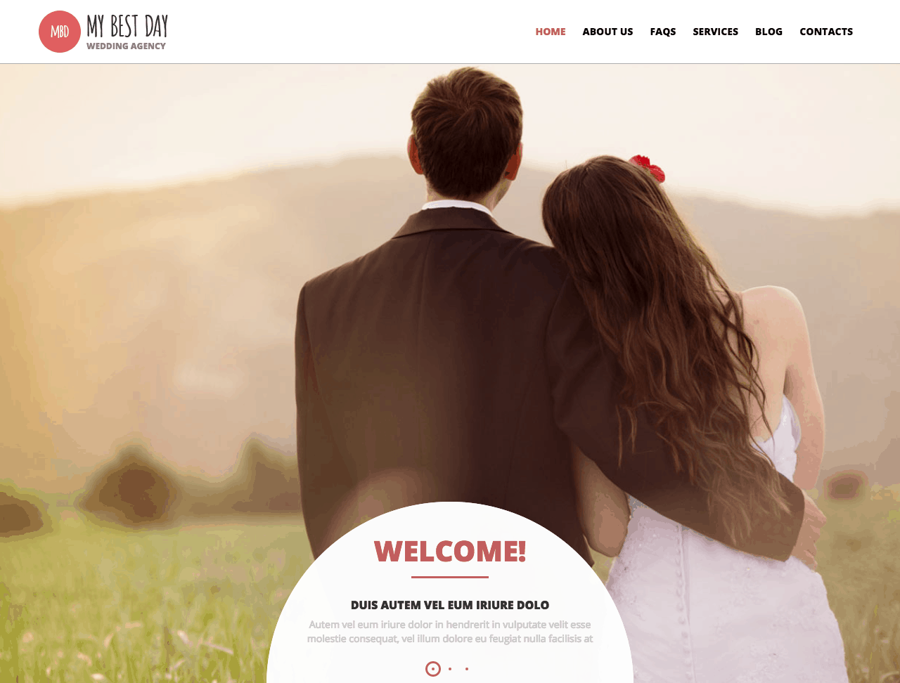 website wedding organizer