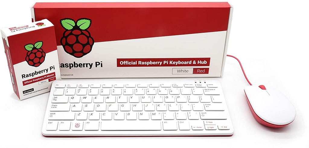 Official Raspberry Pi keyboard and mouse