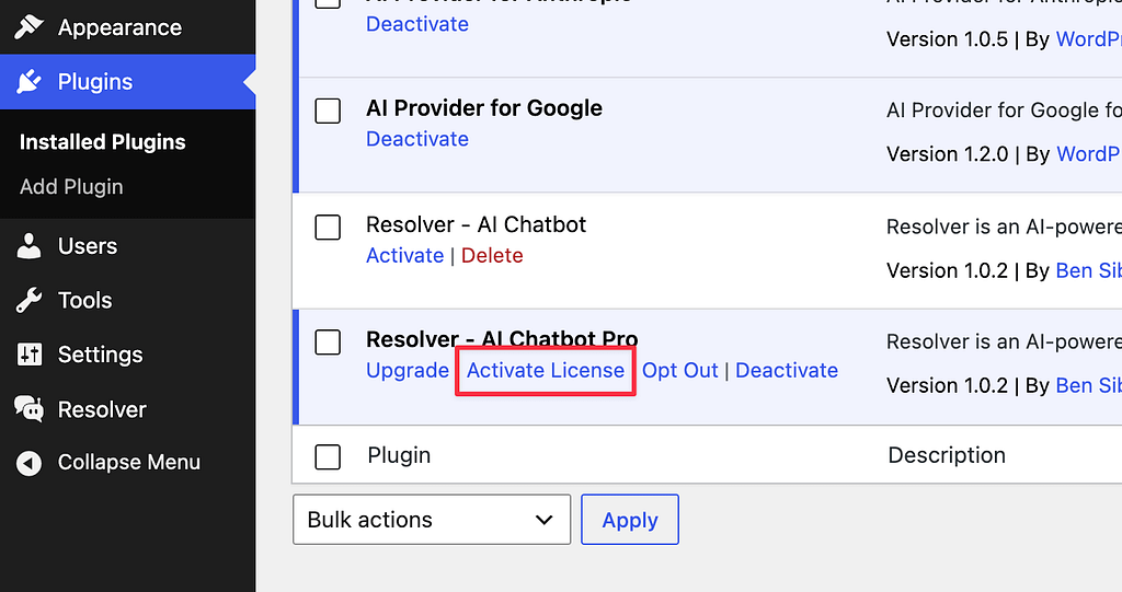 How to install resolver pro 4 Activate license link