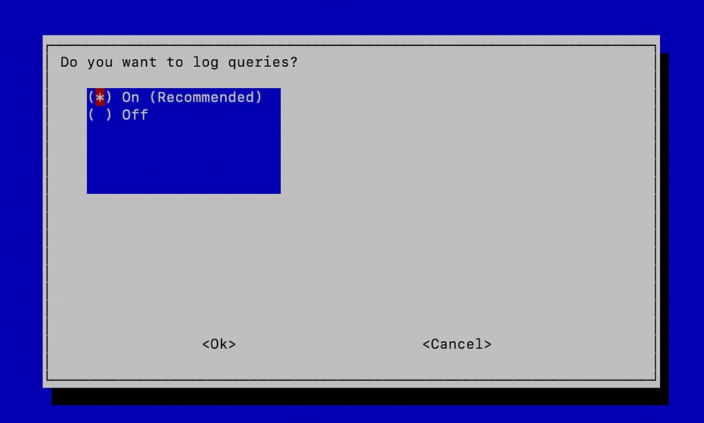 Enable query logging