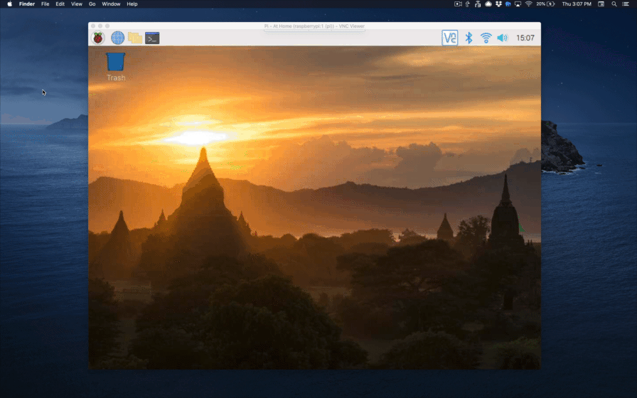 raspberry pi remote desktop
